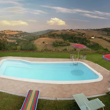 Beautiful Farmhouse In With Private Terrace Montecarotto